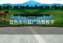 蓝色华尔兹广场舞教学