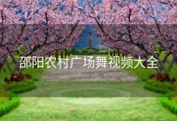 邵阳农村广场舞视频大全