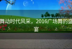 舞动时代风采，2016广场舞的盛宴
