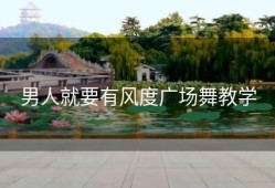 男人就要有风度广场舞教学