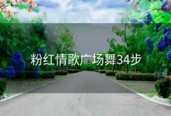 粉红情歌广场舞34步
