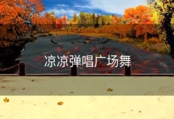 凉凉弹唱广场舞