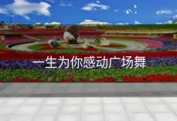 一生为你感动广场舞