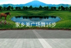 家乡美广场舞16步