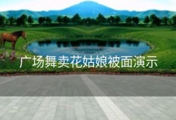 广场舞卖花姑娘被面演示