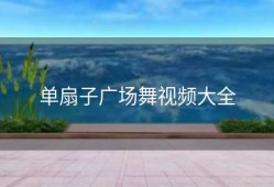 单扇子广场舞视频大全