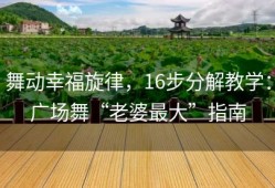 舞动幸福旋律，16步分解教学：广场舞“老婆最大”指南
