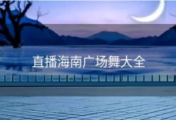 直播海南广场舞大全