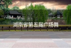 湖南省第五届广场舞