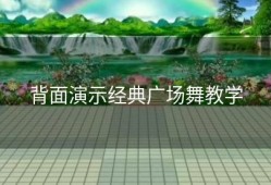 背面演示经典广场舞教学