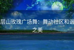 层山玫瑰广场舞：舞动社区和谐之美