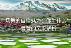广场舞的自信魅力：你牛什么牛，萱萱的风采解析
