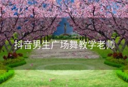 抖音男生广场舞教学老师