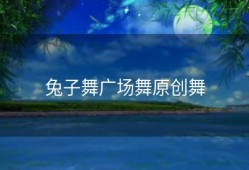 兔子舞广场舞原创舞