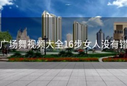 广场舞视频大全16步女人没有错