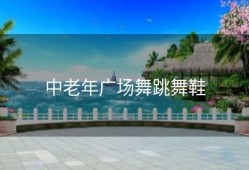 中老年广场舞跳舞鞋