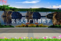 苦乐人生广场舞教学