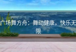 广场舞方舟：舞动健康，快乐无限