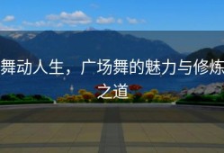 舞动人生，广场舞的魅力与修炼之道
