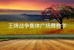 王牌战争集体广场舞教学