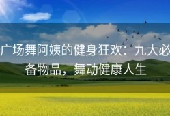 广场舞阿姨的健身狂欢：九大必备物品，舞动健康人生