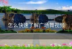 怎么快速了解广场舞视频