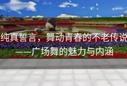 纯真誓言，舞动青春的不老传说——广场舞的魅力与内涵