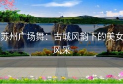 苏州广场舞：古城风韵下的美女风采