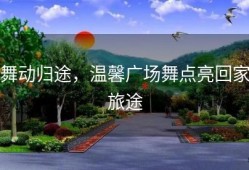 舞动归途，温馨广场舞点亮回家旅途