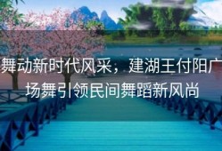 舞动新时代风采，建湖王付阳广场舞引领民间舞蹈新风尚