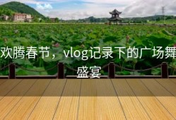 欢腾春节，vlog记录下的广场舞盛宴