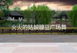 火火的姑娘糖豆广场舞