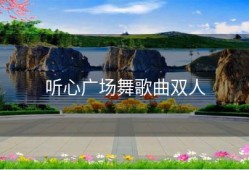 听心广场舞歌曲双人