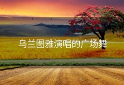 乌兰图雅演唱的广场舞