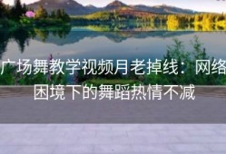 广场舞教学视频月老掉线：网络困境下的舞蹈热情不减