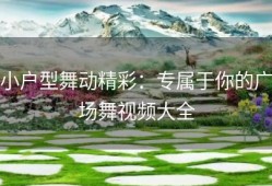 小户型舞动精彩：专属于你的广场舞视频大全