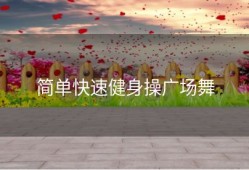 简单快速健身操广场舞