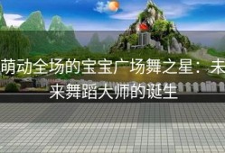 萌动全场的宝宝广场舞之星：未来舞蹈大师的诞生