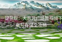 一键获取：大悲咒广场舞视频下载与存储全攻略