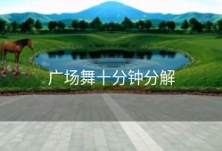 广场舞十分钟分解