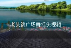 老头跳广场舞摇头视频