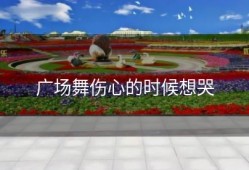 广场舞伤心的时候想哭