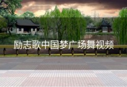 励志歌中国梦广场舞视频