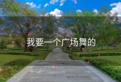 我要一个广场舞的