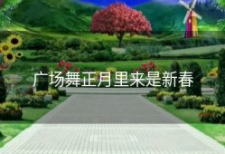 广场舞正月里来是新春