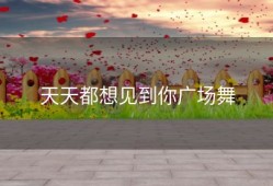 天天都想见到你广场舞