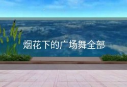 烟花下的广场舞全部