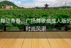 舞动青春，广场舞歌曲成人版的时尚风潮