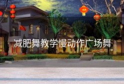减肥舞教学慢动作广场舞