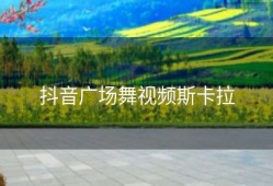 抖音广场舞视频斯卡拉